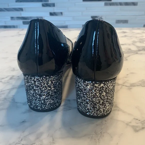 Kate Spade Black Patent Leather Heels - Picture 4 of 5